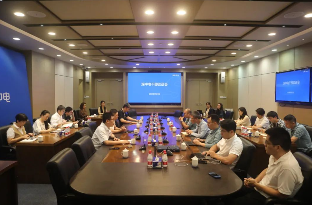 树正气 鼓干劲 促担当 | 深中电党委开展干部集体谈话