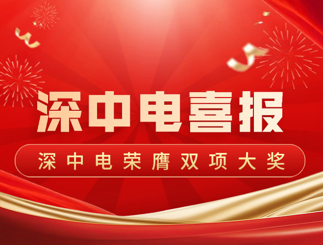喜报 | 深中电荣膺双项大奖，45载卓越品牌铸就深圳发展标杆