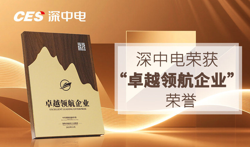 领航创新，赋能区域发展 | 深中电荣获“卓越领航企业”荣誉