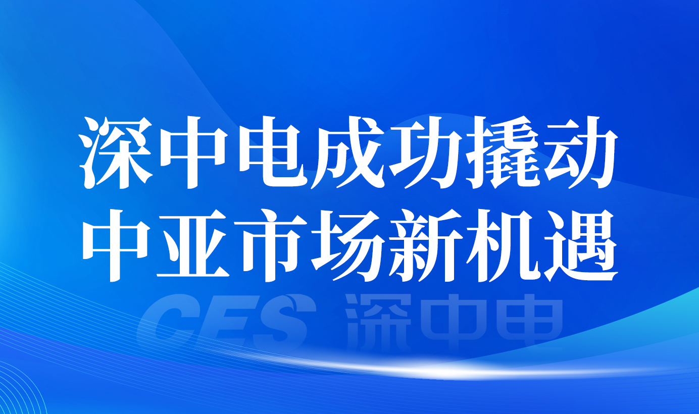 深中电成功撬动中亚市场新机遇