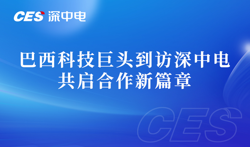 巴西科技巨头到访深中电，共启合作新篇章